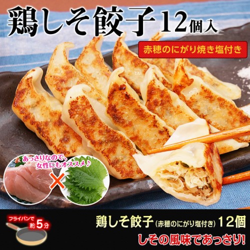 大阪王将 鶏しそ餃子｜あっさり風味の特製赤穂の塩付き｜最終ＳＡＬＥ